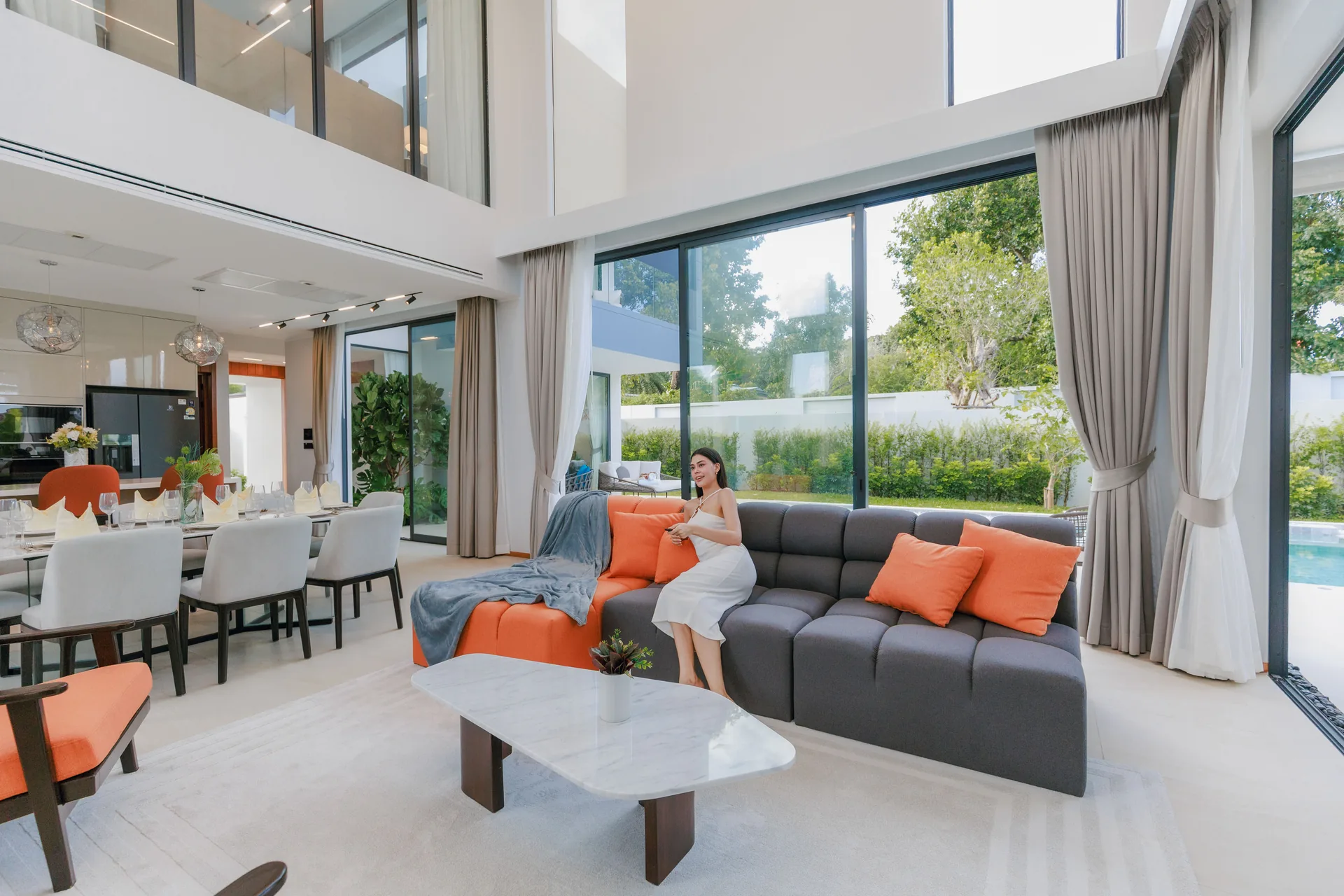 Living area interior
